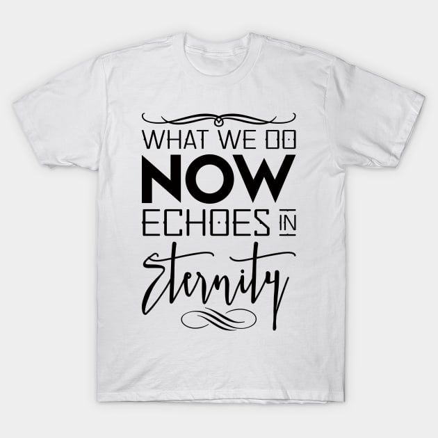 Echoes in Eternity T-Shirt by Silurostudio